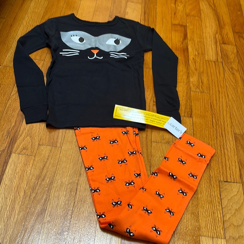 Carter's Cat 🐈⬛ Pajamas Size 10